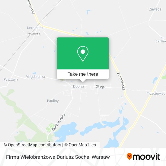 Firma Wielobranżowa Dariusz Socha map