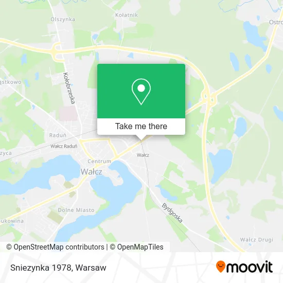 Sniezynka 1978 map