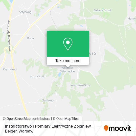 Карта Instalatorstwo i Pomiary Elektryczne Zbigniew Beiger