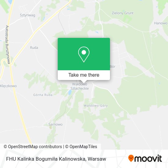 FHU Kalinka Bogumiła Kalinowska map