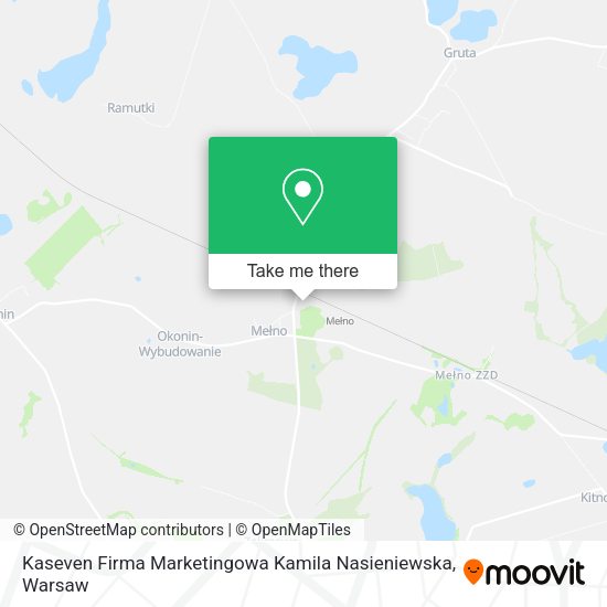 Карта Kaseven Firma Marketingowa Kamila Nasieniewska