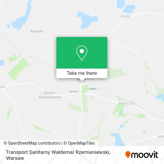 Transport Sanitarny Waldemar Rzemieniewski map