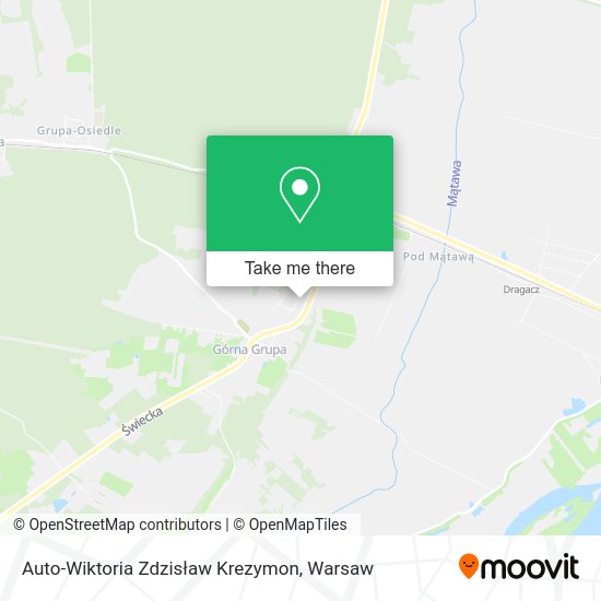 Auto-Wiktoria Zdzisław Krezymon map