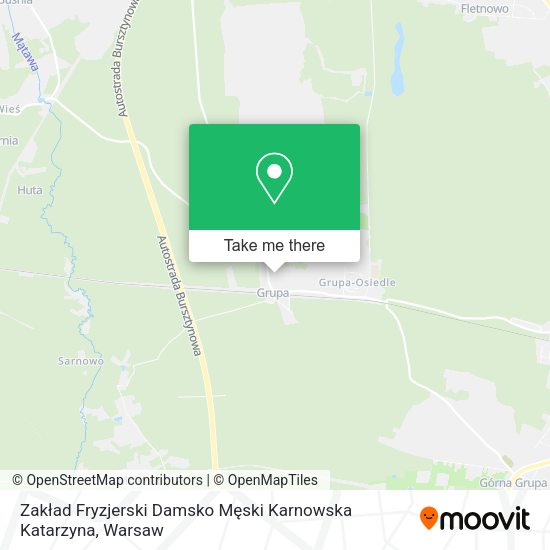 Zakład Fryzjerski Damsko Męski Karnowska Katarzyna map