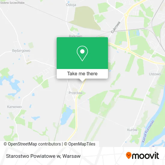Карта Starostwo Powiatowe w