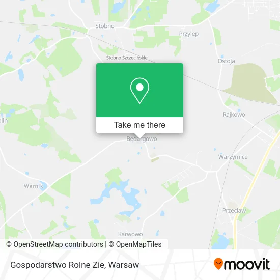 Карта Gospodarstwo Rolne Zie