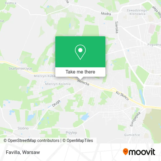 Favilla map