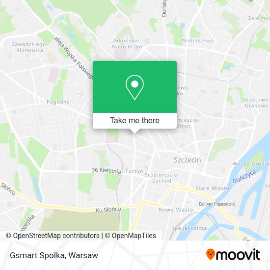 Gsmart Spolka map