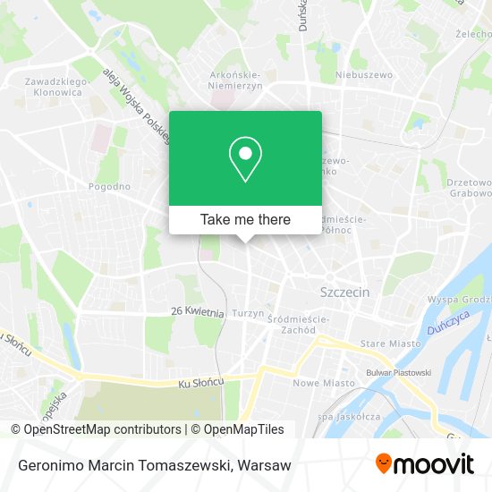 Geronimo Marcin Tomaszewski map