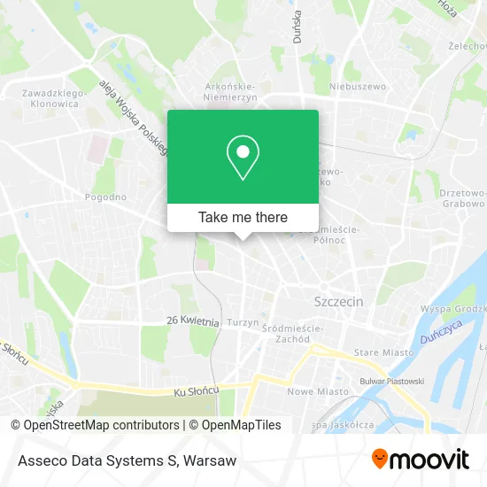 Asseco Data Systems S map