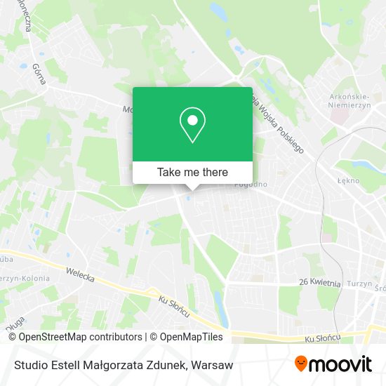 Studio Estell Małgorzata Zdunek map