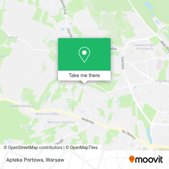 Apteka Portowa map
