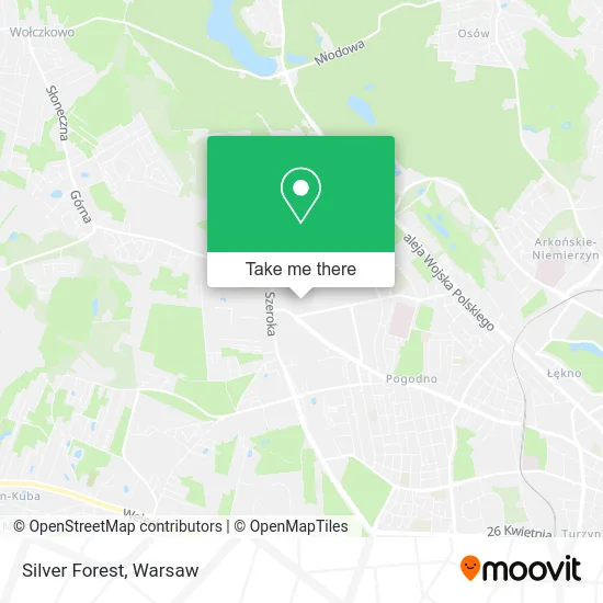 Silver Forest map