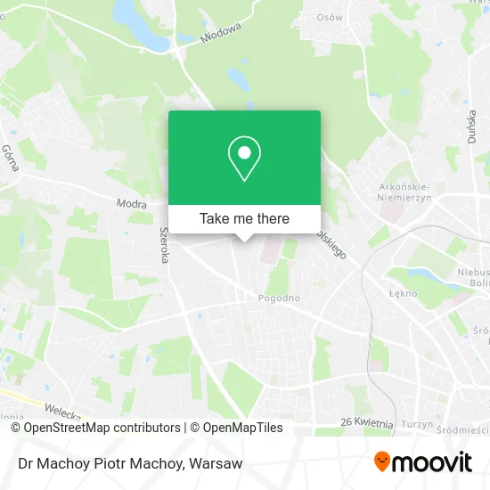 Dr Machoy Piotr Machoy map