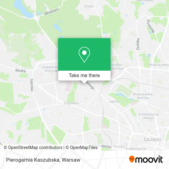 Pierogarnia Kaszubska map