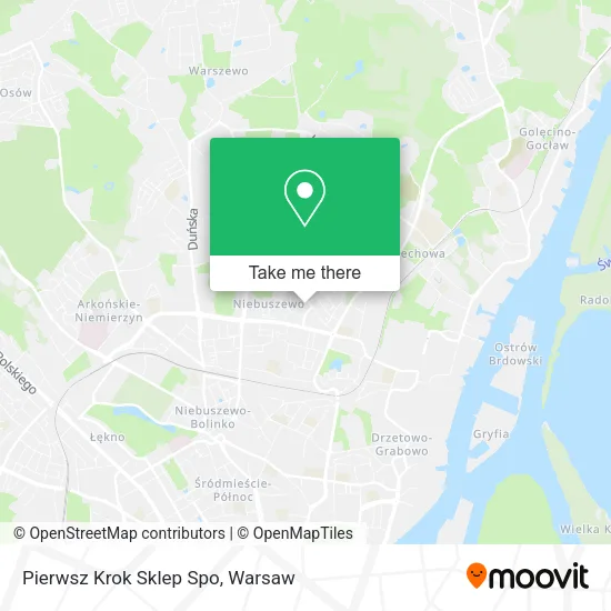 Pierwsz Krok Sklep Spo map