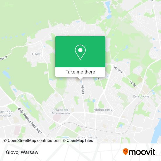 Glovo map