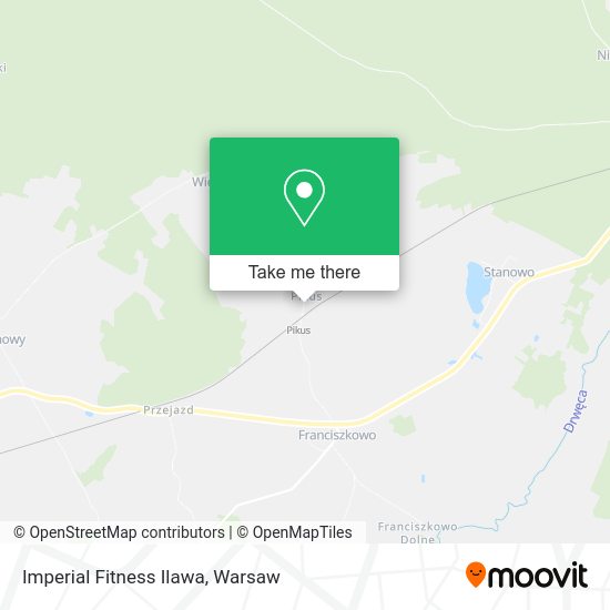 Imperial Fitness Ilawa map