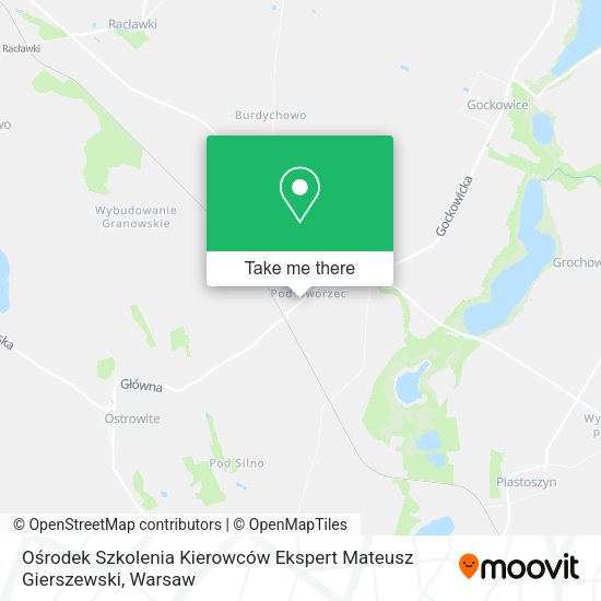 Ośrodek Szkolenia Kierowców Ekspert Mateusz Gierszewski map