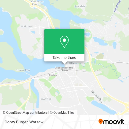 Карта Dobry Burger