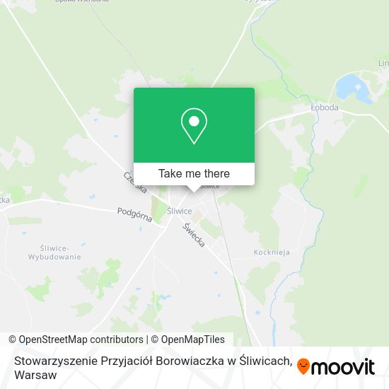 Stowarzyszenie Przyjaciół Borowiaczka w Śliwicach map