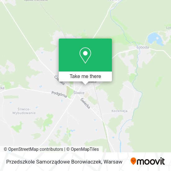 Przedszkole Samorządowe Borowiaczek map