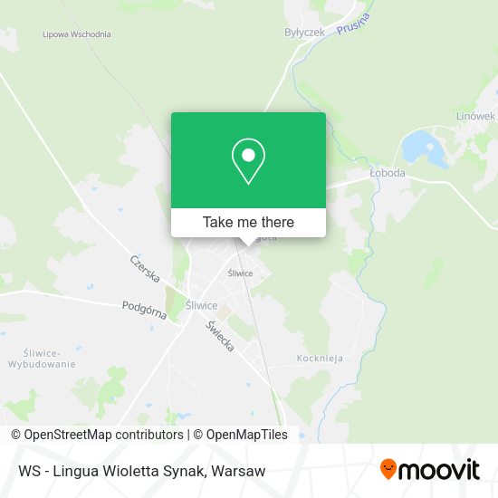 WS - Lingua Wioletta Synak map