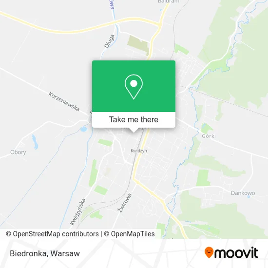 Biedronka map