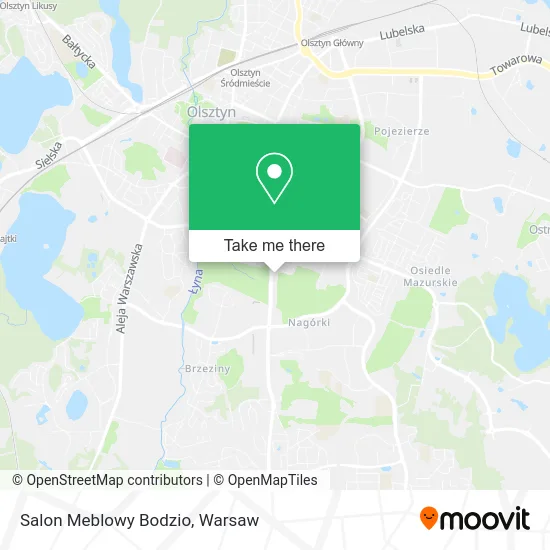 Salon Meblowy Bodzio map