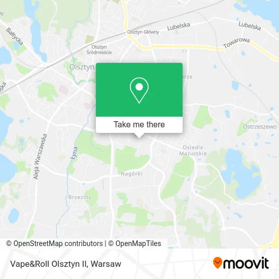 Vape&Roll Olsztyn II map