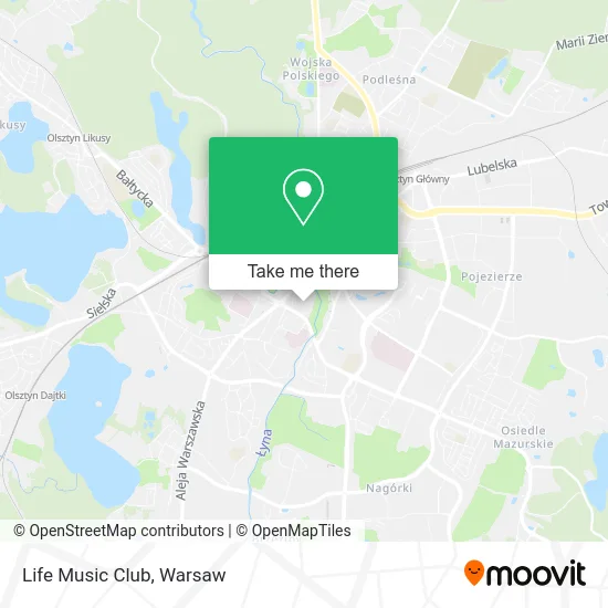 Life Music Club map