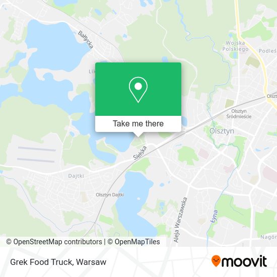 Grek Food Truck map