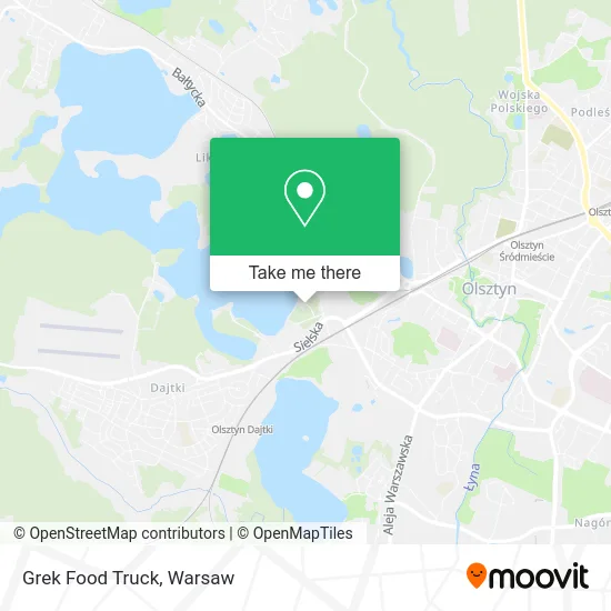 Карта Grek Food Truck