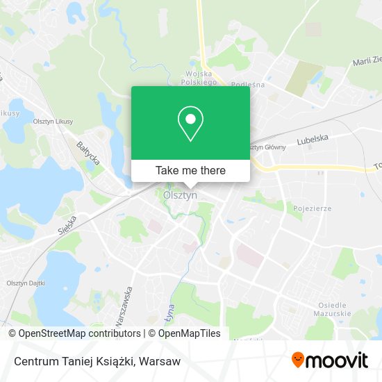 Centrum Taniej Książki map