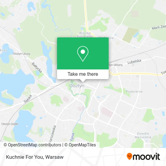 Kuchnie For You map