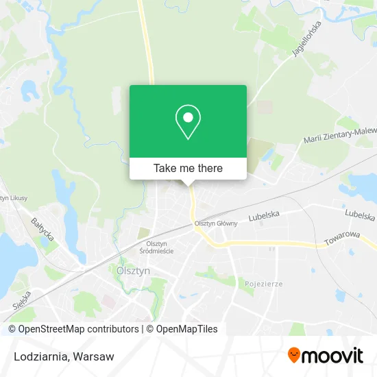 Lodziarnia map