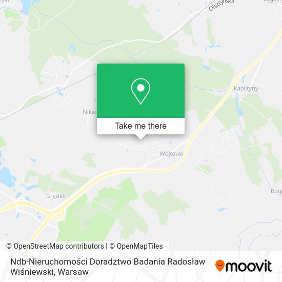 Ndb-Nieruchomości Doradztwo Badania Radosław Wiśniewski map