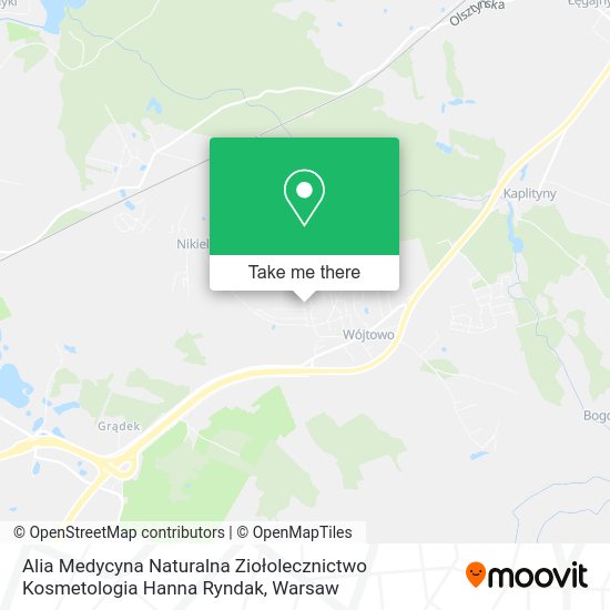 Alia Medycyna Naturalna Ziołolecznictwo Kosmetologia Hanna Ryndak map