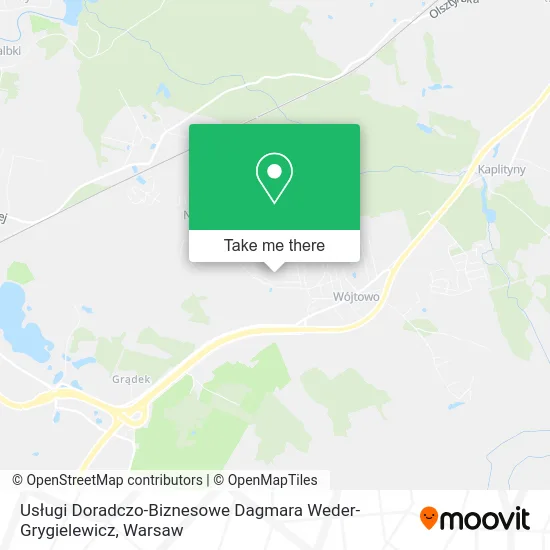 Карта Usługi Doradczo-Biznesowe Dagmara Weder-Grygielewicz