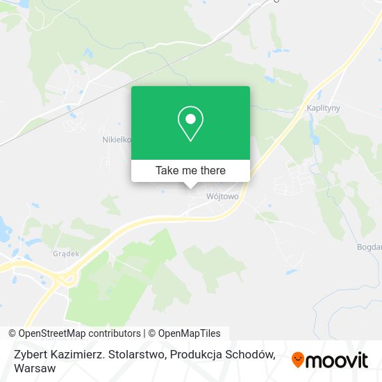 Zybert Kazimierz. Stolarstwo, Produkcja Schodów map