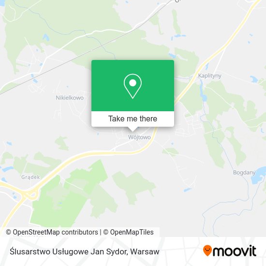 Ślusarstwo Usługowe Jan Sydor map