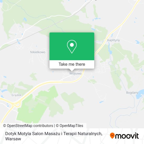 Dotyk Motyla Salon Masażu i Terapii Naturalnych map