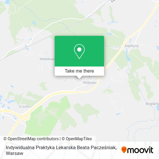 Indywidualna Praktyka Lekarska Beata Pacześniak map