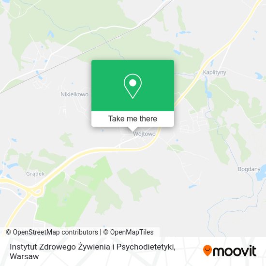 Instytut Zdrowego Żywienia i Psychodietetyki map