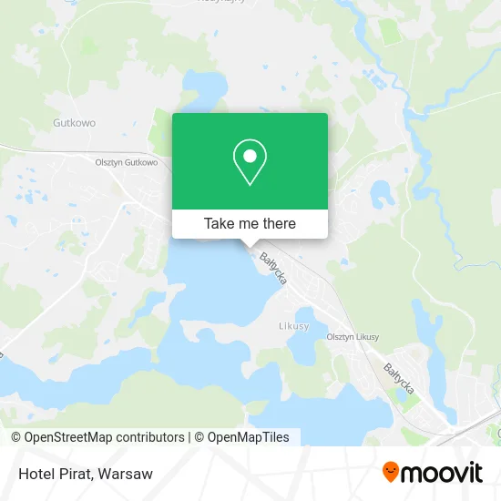 Карта Hotel Pirat