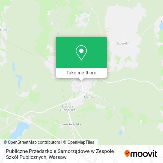 Publiczne Przedszkole Samorządowe w Zespole Szkół Publicznych map