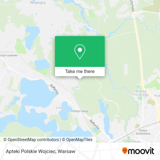 Карта Apteki Polskie Wojciec