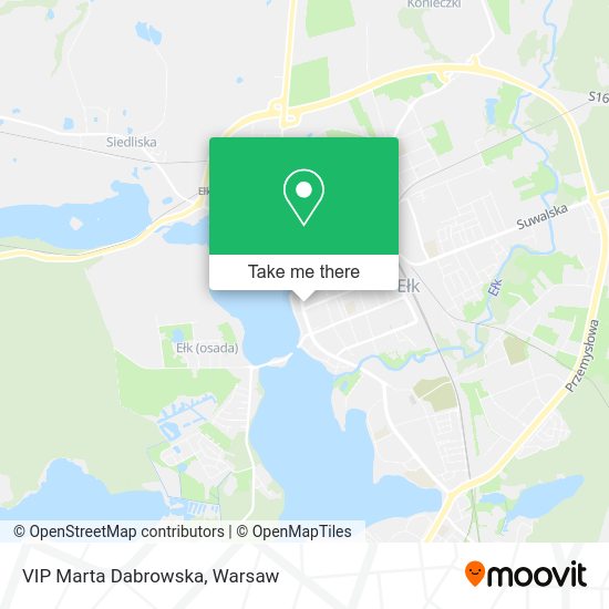 VIP Marta Dabrowska map