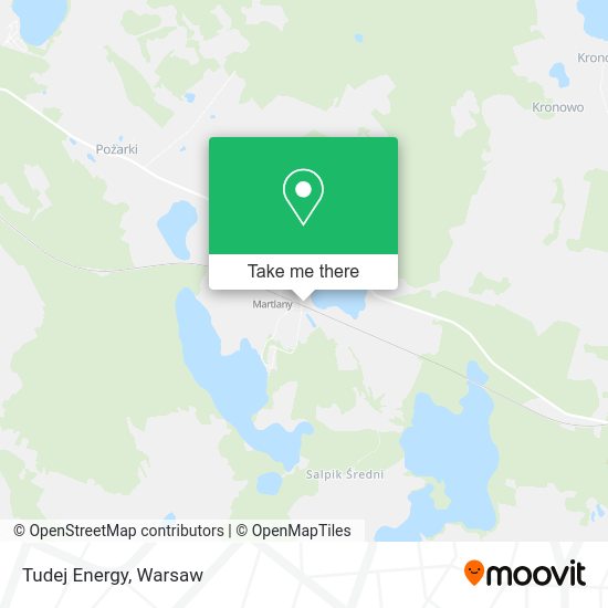 Карта Tudej Energy