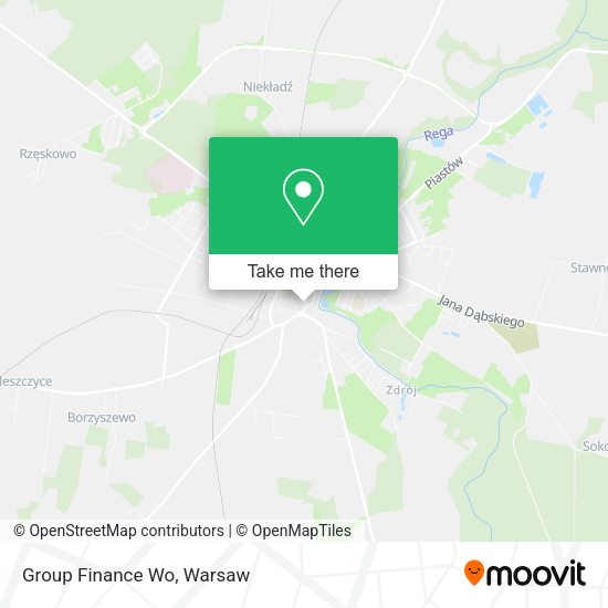 Group Finance Wo map